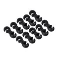 thumbnail image 2 of Brake Gear Cable Rotate 360 Degree Durable S-Style Clips 10pcs Brake Cable Buckle, Plastic Material For Mountain Bike Fixed Gear Bike Road Bike Folding Bike, 2 of 7