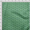 thumbnail image 4 of oneOone Tissu Popeline de Coton Vert Mer Tissu Géométrique pour Robe Tissu Imprimé au Mètre 42 Pouces de Large, 4 of 5