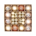 thumbnail image 1 of Pisexur Christmas Balls Ornaments for Xmas Tree, 44Pcs Shatterproof Christmas Tree Decorations, Tree Hanging Balls Christmas Balls Ornaments Set for Party Wedding Decoration, 1 of 6