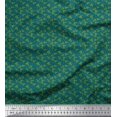 thumbnail image 1 of Soimoi Moss Georgette Tissu Triangle Bloc Tissu Imprimé 1 Yard 42 Pouces de Large, 1 of 3