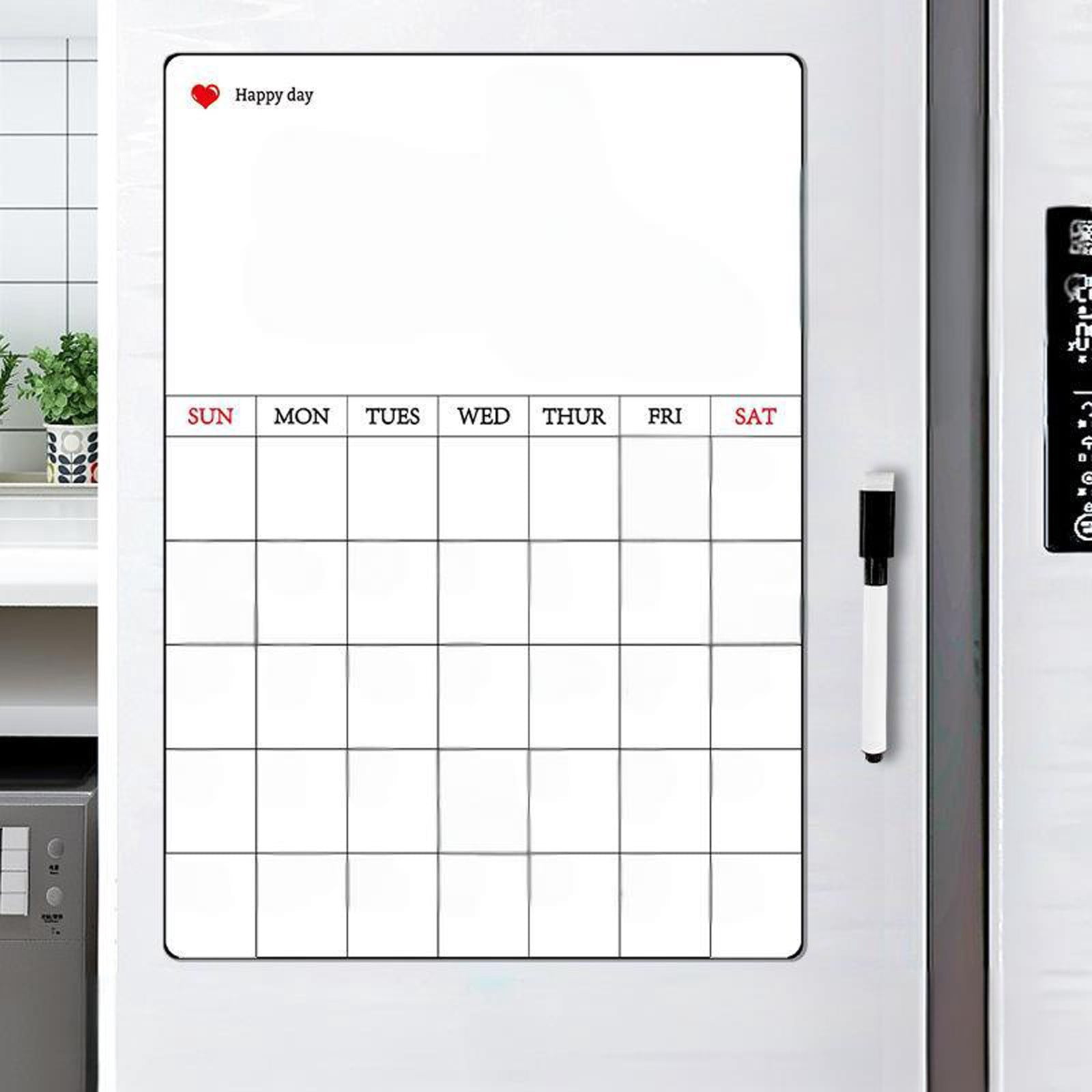 Chmadoxn Magnetic Sheet For Writing Whiteboard Magnetic Message Board