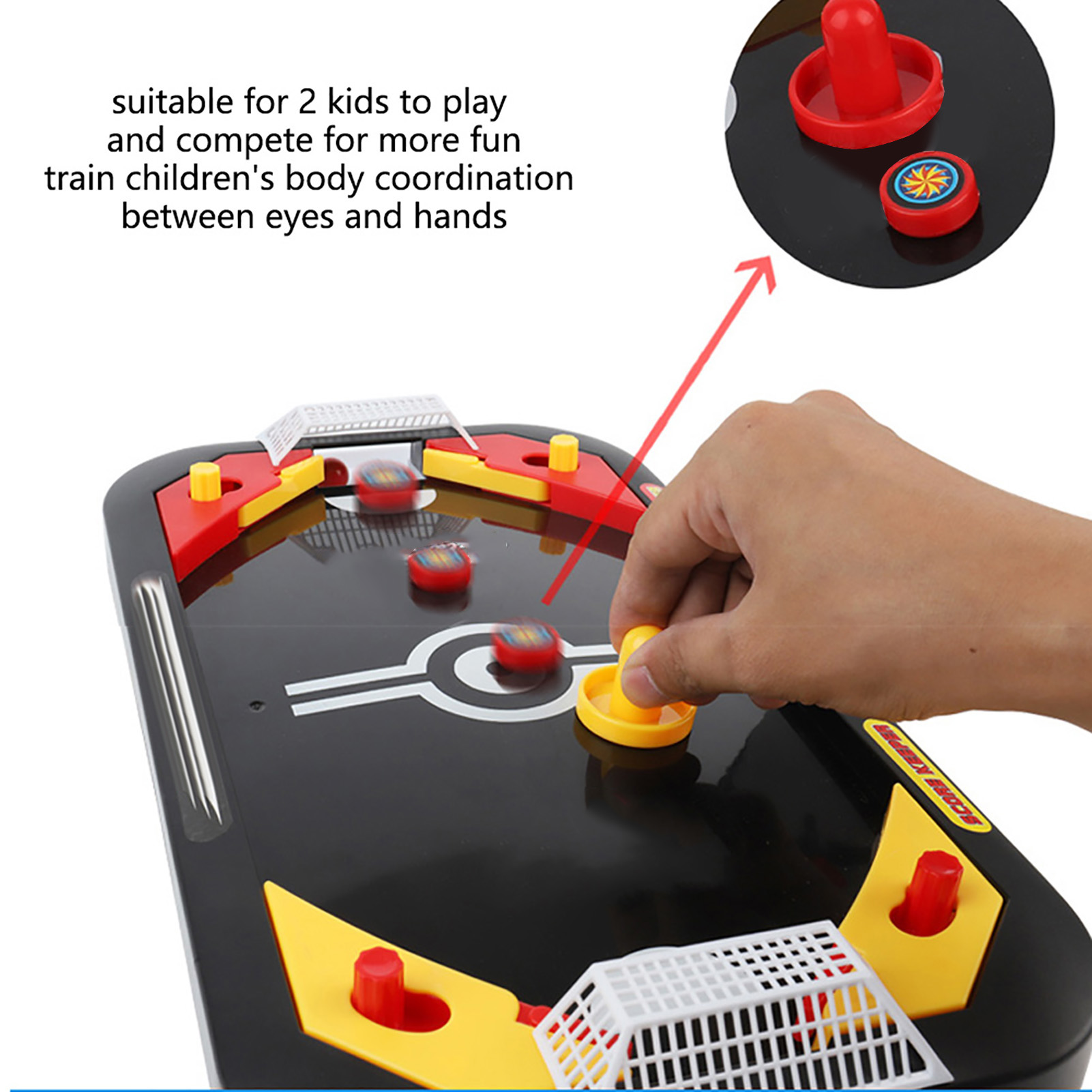 Tabletop Air Hockey  Table,Air Hockey Table for Game Room, Living Room