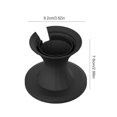 thumbnail image 5 of VONKY Speakers Racks Creative Sturdy Plastic Material Speaker Bracket Simple High-strength Tabletop Sound Holder for Household Shop Black, 5 of 5