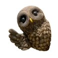 thumbnail image 1 of Garden Decor Tree Owl Decor Outdoor Owl Yard Sculpture Resin Owl Statue Tree Decor, 1 of 10