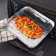thumbnail image 3 of XYAIYT Thickened Heavy Duty Aluminum Foil Roll for Baking Grilling Roasting and Cooking Stable Heat Resistant Non Stick Easy Cut and Store Versatile Kitchen for Home and Commercial Use(Silver,32.8 ft), 3 of 5