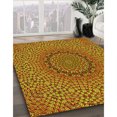 thumbnail image 3 of Ahgly Company Machine Washable Indoor Rectangle Transitional Brown Area Rugs, 8' x 10', 3 of 7