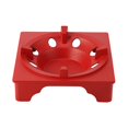 thumbnail image 3 of Mini Réchaud de Camping Brûleur Réchaud de Cuisson Réchaud de Camping Réchaud à Fondue Rouge, 3 of 9
