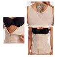 thumbnail image 4 of ZLight Women Underbust Waist Body Trainer Corset Vest Control Skin Color XL Hook Adjustable Skin Color XL, 4 of 6
