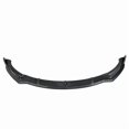 thumbnail image 1 of Front Bumper Lip Spoiler For Tesla Model 3 2017-2023 Gloss Black Carbon Fiber Look Bumper Splitters, 1 of 7