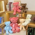 thumbnail image 2 of SUTENGDA Weighted Stuffed Animals 30cm Cute Bear Shape Weighted Plush Soft Plush Perfect Gift Cute Stuff Pink, 2 of 4