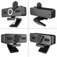 thumbnail image 3 of Riwcyla 1080P HD Webcam Computer Webcam with Microphone USB PC 120,degree Wide Angle with Fill,in Free Drive for Recording Calling Conferencing Gaming Compatible with Windows iOS Android, 3 of 6