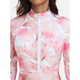 thumbnail image 2 of Charmo Robe de Bain à Manches Longues pour Femmes, Protection anti-UV avec Bas Sans Soutien-Gorge, Maillot de Bain 2 Pcs avec Trou pour le Pouce, 2 of 5
