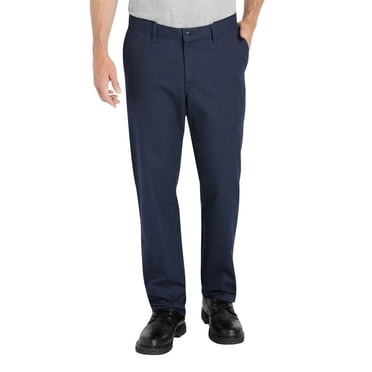 Genuine Dickies Men's Flat Front Comfort Waist Flex Pant