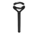 thumbnail image 1 of Brosse de Machine à Café, Résidu de Brosse de Machine à Café de Remplacement Tête Ronde Anti Échaudage pour Cuisine 58mm 21x7.8cm, 1 of 8