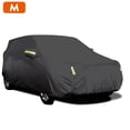 thumbnail image 4 of Car Cover Full Sedan Covers with Reflective Strip Sunscreen Protection Dustproof&Waterproof Scratch-Resistant Universal M, 4 of 7