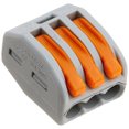 thumbnail image 1 of Wago 222-413 LEVER-NUTS 5 Conductor Compact Connectors 500 PK, 1 of 2