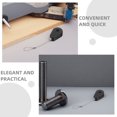 thumbnail image 4 of SHISUYAN 3pcs Retractable Anti Theft Cable Case Automatic Steel Wire Tether Lock Security Cable For Door Access Garage Warehouse Anti-Lost Telescopic Wire Holder, 4 of 8