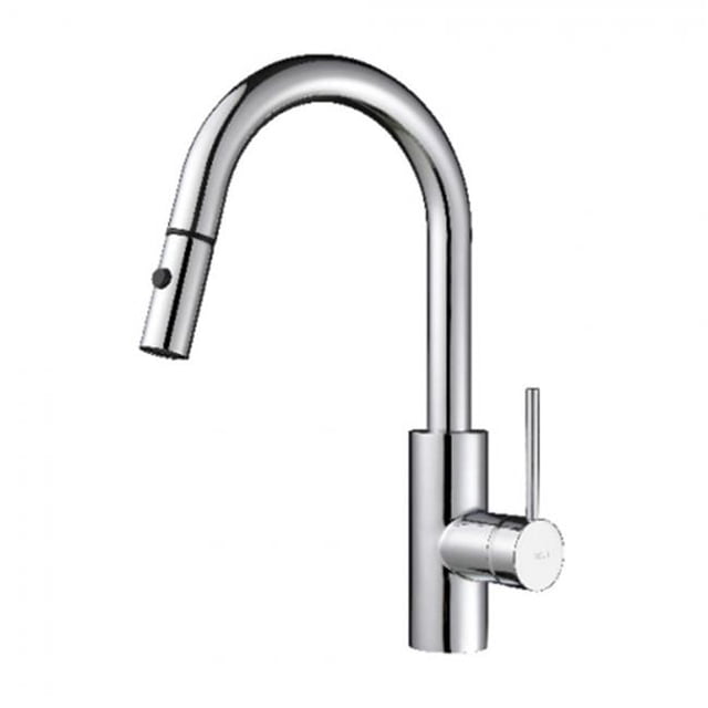 Kraus KPF-2620CH Mateo Single Lever Pull Down Kitchen Faucet - Chrome