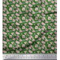 thumbnail image 1 of Soimoi Velvet Fabric Flower Artistic Printed Fabric 1 Yard 58 Inch Wide, 1 of 3