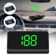 thumbnail image 2 of GPS Digital Speedometer HUD Head Up Display Universal Fit for All Cars with Large Font and Sunshade, 2 of 8