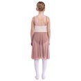 thumbnail image 2 of Oyolan Robe de Danse Sans Manches en Maille Transparente pour Filles, Justaucorps de Danse Moderne, Vêtements de Performance, Marron Clair 14, 2 of 7