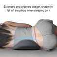 thumbnail image 4 of Memory Foam Lumbar Support Pillow, Back Support Pillow for Lower Back Pain Relief, Lumbar Pillow Memory Foam Waist Support Cushion Back Pillow for Sleeping Driving Resting, 4 of 7