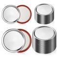 thumbnail image 1 of Shisuyan 48 Pcs Canning Lids Mason Jar Lids Wide Mouth Vacuum Seal Mason Jar Lids Mason Jar Caps Mason Jar Drinking Lids For Kitchen, 1 of 9