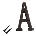 thumbnail image 2 of Free Shipping, Dusknt Wrought Iron Decorations Creative Diy House Number Casts Iron Metal Letters, Limited Time Offer!, 2 of 3