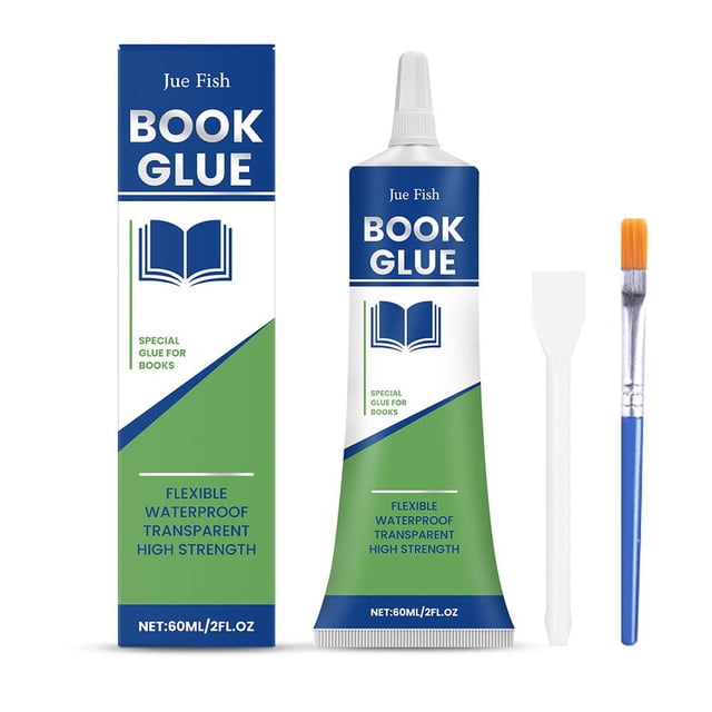 Book Repair Glue Professional Book Repair Adhesive Quick Drying Library