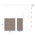 thumbnail image 3 of Prepac Astrid Black 4-Drawer Dresser, 3 of 6