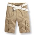 thumbnail image 2 of Birdeem Shorts Cargo Courts Décontractés pour Hommes Mode Unie Poches Zippées, 2 of 12