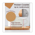 thumbnail image 3 of High Density Thick Square Cork Pad for Hot Dishes, 8 Inch Heat Resistant Multifunction Cork Coaster, Cork Hot Pads, 3 of 7