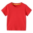 thumbnail image 5 of Cethrio Boys' Shorts Sets, Summer Cotton Drawstring 2-Piece Outfit Sets Red Size 9-10 T, 5 of 5