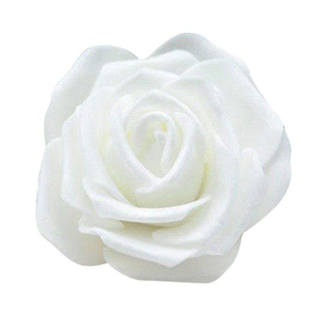 50pcs Artificial Bionic Flowers PE Foam Fake flowers ; Lifelike Roses Wedding Egagement Decorations