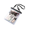thumbnail image 1 of ziyahi Waterproof Shoulder Bag Swimming Surfing Beach Water Playing Phone Transparent Toiletry Pouch, 1 of 8