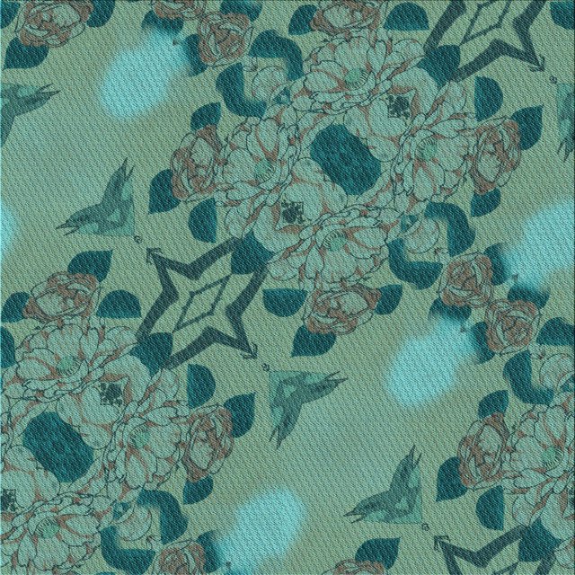 Ahgly Company Tapis d'Intérieur Lavable en Machine Carré Vert Profond Transitionnel, 4 Pieds Carré