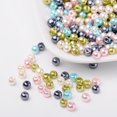 thumbnail image 1 of CHUANK Silver-Grey Mix Pearlized Glass Pearl Beads Mixed Color, 1 of 4