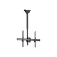 thumbnail image 1 of StarTech.com Ceiling TV Mount - 1.8' to 3' Short Pole - Full Motion - Supports Displays 32" to 75" - For VESA Mount Compatible TVs (FPCEILPTBSP) - Bracket - for flat panel - heavy duty steel - black - screen size: 37"-75" - ceiling mountable - for P/N: HDMIPLATE, 1 of 7