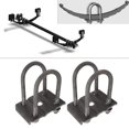 thumbnail image 3 of Trailer U  Kit§leaf Spring Axle U  Kit§trailer Leaf Spring U §2 3/8in Round Axle U §trailer Axle U §u  Set Trailer U  Kit Steel Alloy Hot Dipped Galvanized For 3500lbs 2 3/8in, 3 of 8