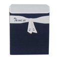 thumbnail image 1 of 11.81" x 15.75" x 19.68" White, Blue, Large Fabric - Basket, 1 of 1