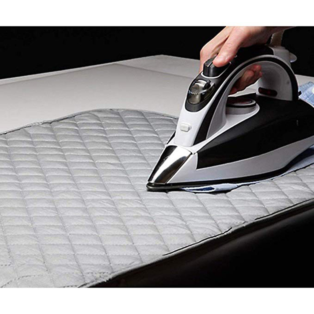 Japceit Ironing Blanket Magnetic Pad Laundry Mat Cotton Ironing Ironing Pad 33×18‘’