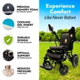 thumbnail image 3 of MAJESTIC IQ-8000 New Remote & Joystick Controlled Mobility Aid Lightweight Foldable Electric Wheelchair, 3 of 5