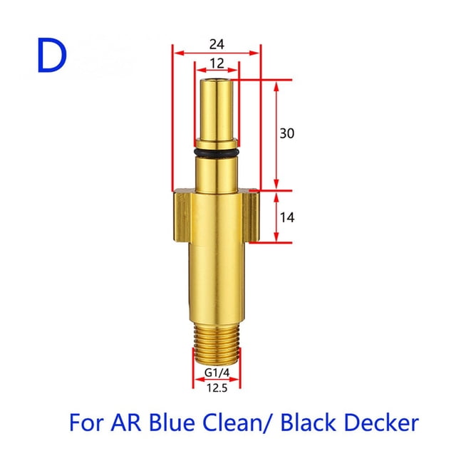 Quick Connect Foam Lance Connector Adapter for Karcher and For Bosch Pressure Washer High Quality (95 characters)