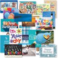 thumbnail image 1 of Current Mega II Birthday Greeting Cards, Set of 40, 5" x 7", 1 of 9