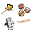 thumbnail image 2 of Non Stick Double Sided Sandwich Frying Pan Mold Household Breakfast Omelet Making Multipurpose Baking Supplies, 2 of 6