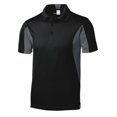 thumbnail image 1 of Gravity Threads Polo Athlétique Micropique Sport - Noir/gris Fer - Très Grand, 1 of 1