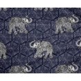 thumbnail image 4 of oneOone Tissu Polyester Lycra Imprimé Éléphant au Mètre 56 Pouces de Large, 4 of 4