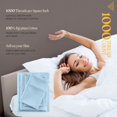 thumbnail image 2 of SGI Bedding 1000 TC Egyptian Cotton Bed Sheet Set - Full Size Sheets 1000 Count Sheets for Full Size Bed - Soft, Durable Sheets Cotton Sheets in 1000 TC 18" Deep Light Blue, 2 of 6