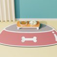 thumbnail image 3 of CBFFDC Tapis d'Alimentation pour Chien Tapis Distributeur de Nourriture pour Animaux Absorption Rapide de l'Eau Résistant à l'Usure Fond Antidérapant Fournitures pour Chien, 3 of 7