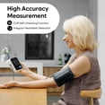 thumbnail image 4 of Easy@Home Smart Blood Pressure Monitor for Home Use, XL Arm Cuff, LED Display, Voice Function, MyHeartPal App, EBP-703T, 4 of 8